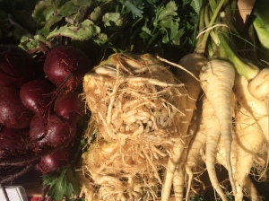 Beets, Celeriac, Parsnips-some of our favorites